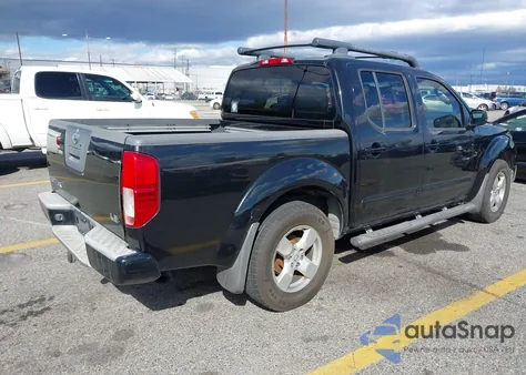2007 Nissan Frontier Le z USA, uszkodzony, nr VIN 1N6AD07U17C438355